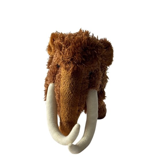 Douglas Everett Woolly Mammoth Plush Stuffed Animal Toy 10 inch Brown Realistic - Picture 2 of 6